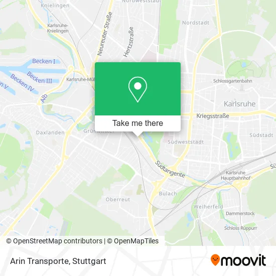 Карта Arin Transporte