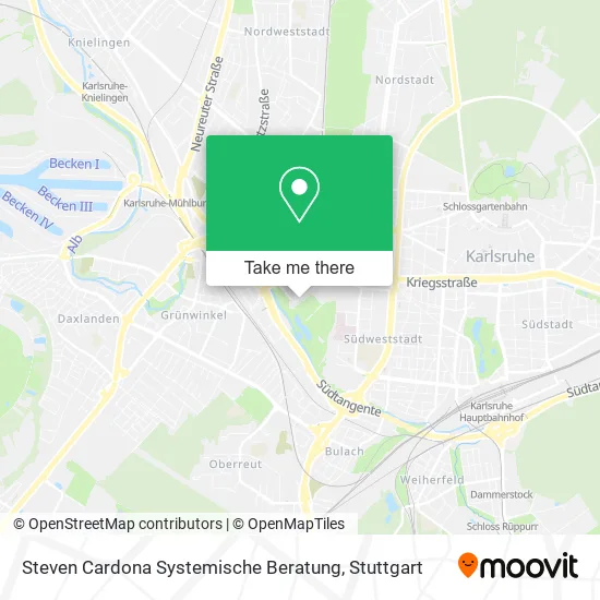 Карта Steven Cardona Systemische Beratung