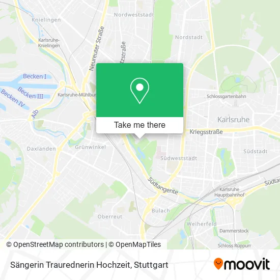 Карта Sängerin Traurednerin Hochzeit