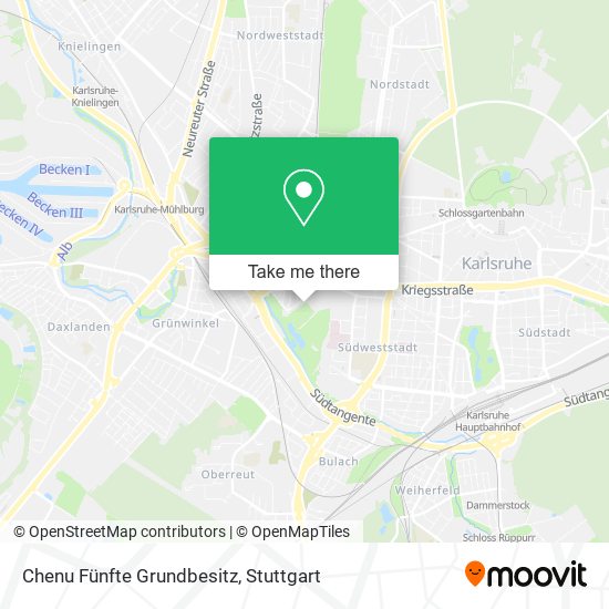 Chenu Fünfte Grundbesitz map