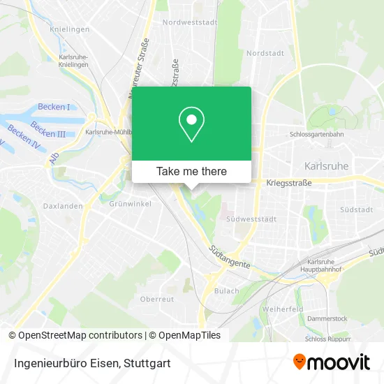 Карта Ingenieurbüro Eisen