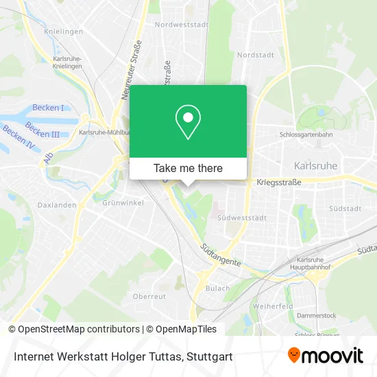 Карта Internet Werkstatt Holger Tuttas