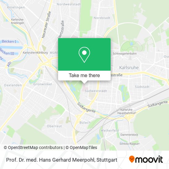 Prof. Dr. med. Hans Gerhard Meerpohl map