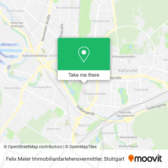 Карта Felix Meier Immobiliardarlehensvermittler