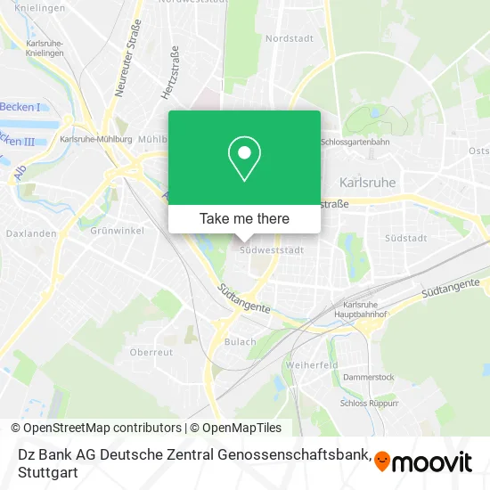 Карта Dz Bank AG Deutsche Zentral Genossenschaftsbank