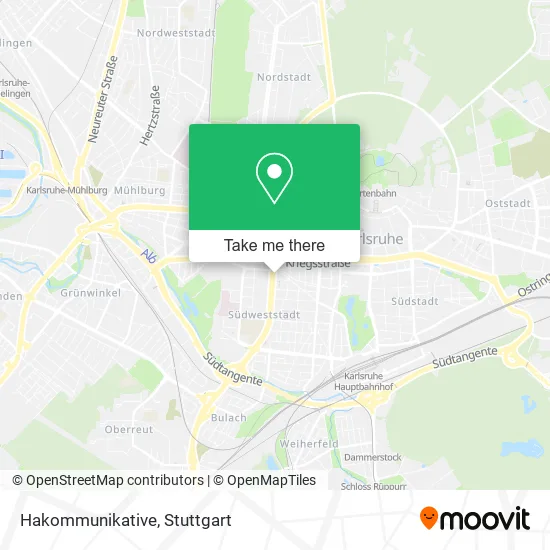 Карта Hakommunikative