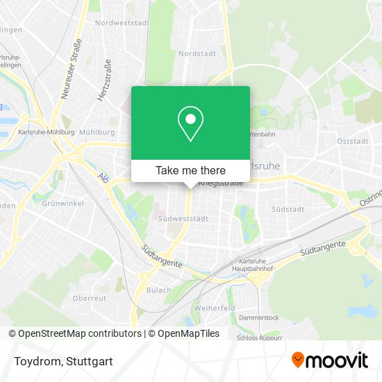 Карта Toydrom