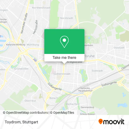 Карта Toydrom