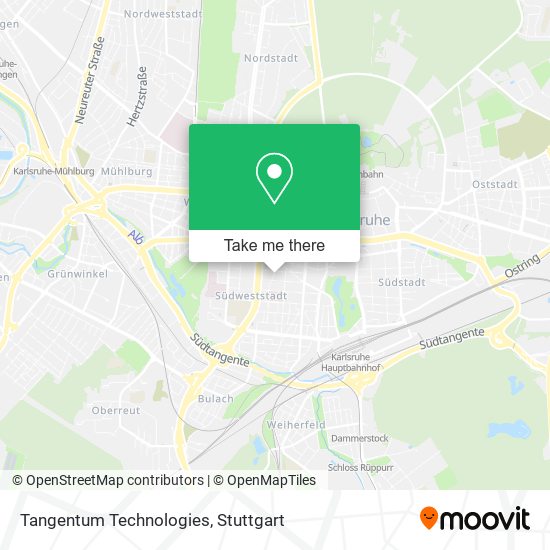 Tangentum Technologies map