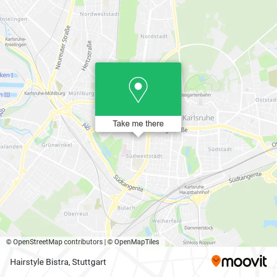 Карта Hairstyle Bistra