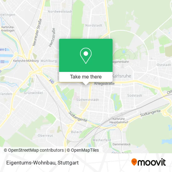 Карта Eigentums-Wohnbau