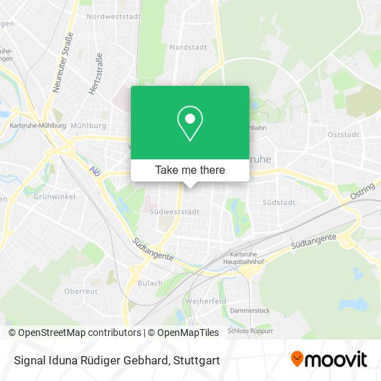 Карта Signal Iduna Rüdiger Gebhard