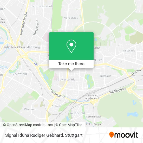 Карта Signal Iduna Rüdiger Gebhard