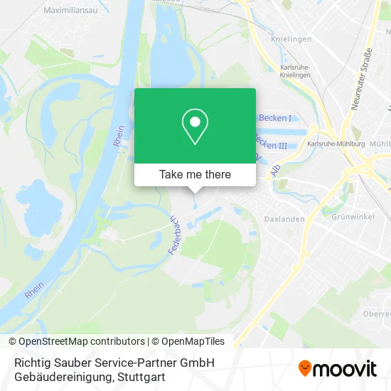 Карта Richtig Sauber Service-Partner GmbH Gebäudereinigung