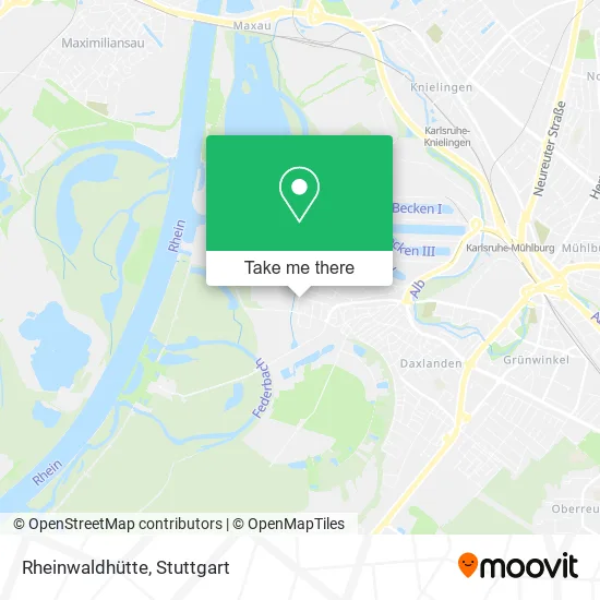 Карта Rheinwaldhütte
