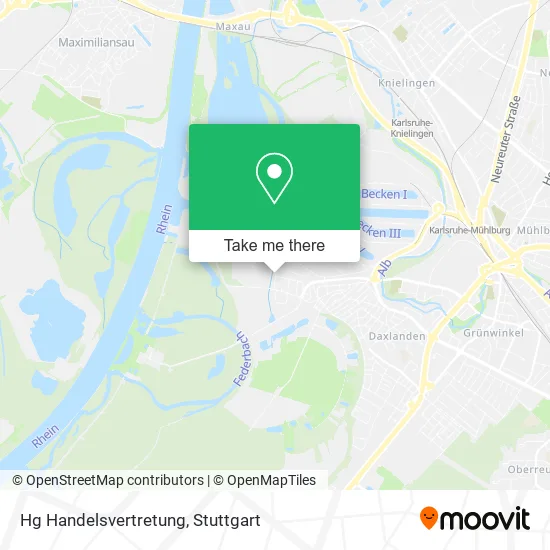 Карта Hg Handelsvertretung