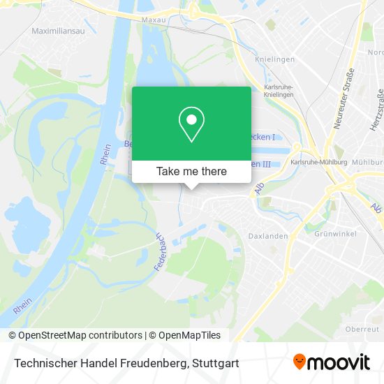 Technischer Handel Freudenberg map