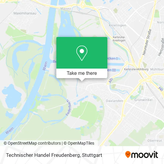 Карта Technischer Handel Freudenberg
