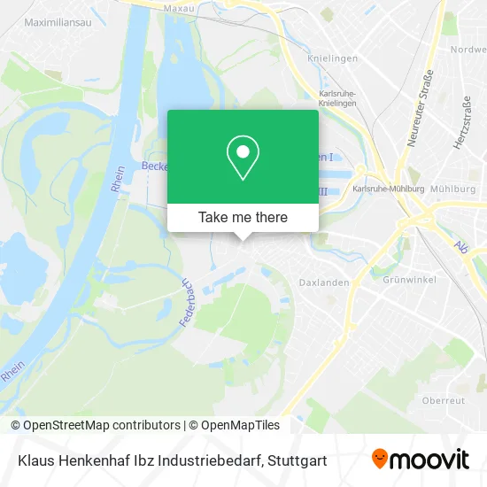 Карта Klaus Henkenhaf Ibz Industriebedarf