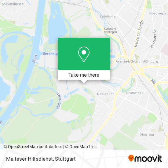 Malteser Hilfsdienst map