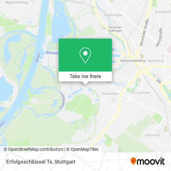 Карта Erfolgsschlüssel Ts