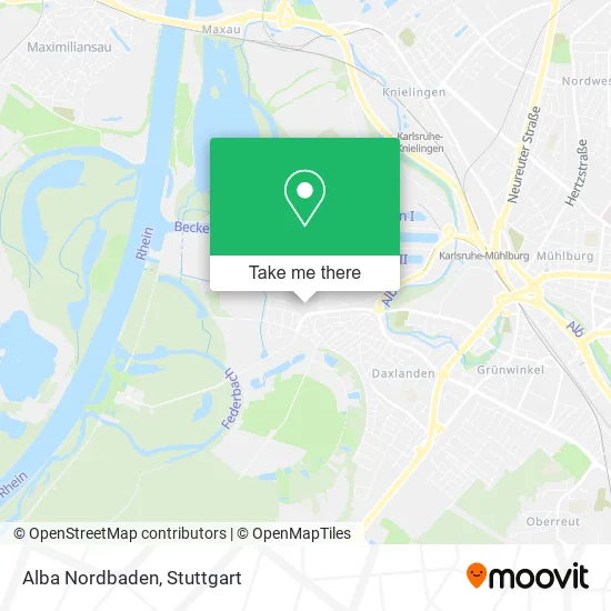 Карта Alba Nordbaden