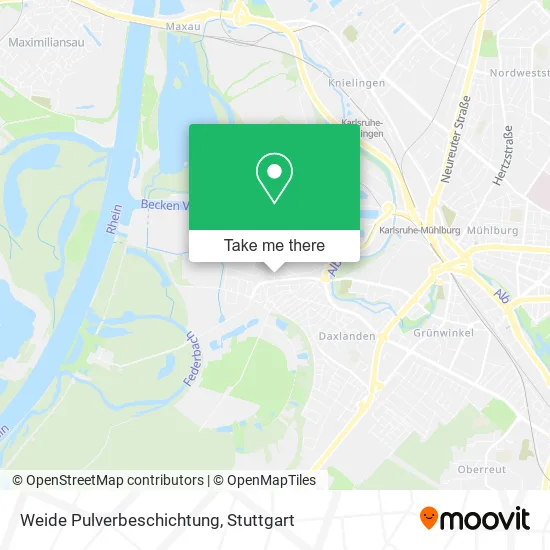 Карта Weide Pulverbeschichtung