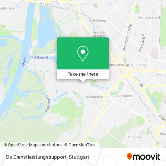 Ds Dienstleistungssupport map