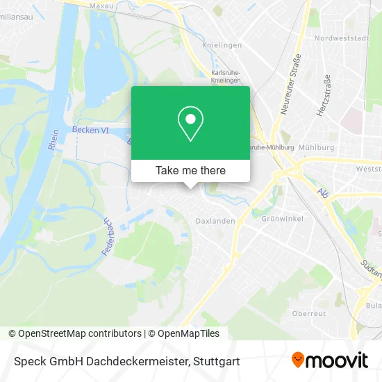 Карта Speck GmbH Dachdeckermeister