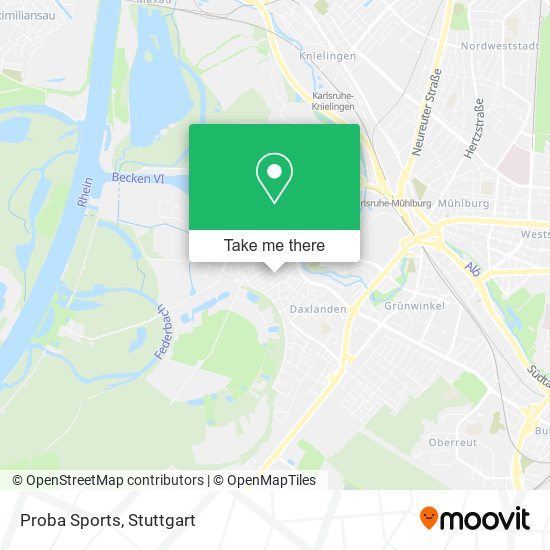 Proba Sports map