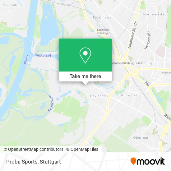Карта Proba Sports