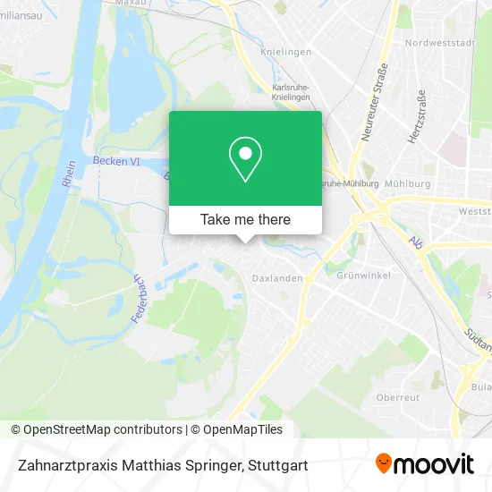 Карта Zahnarztpraxis Matthias Springer