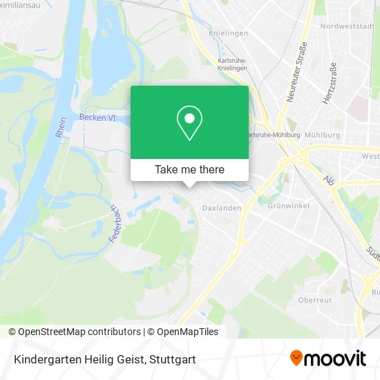 Карта Kindergarten Heilig Geist