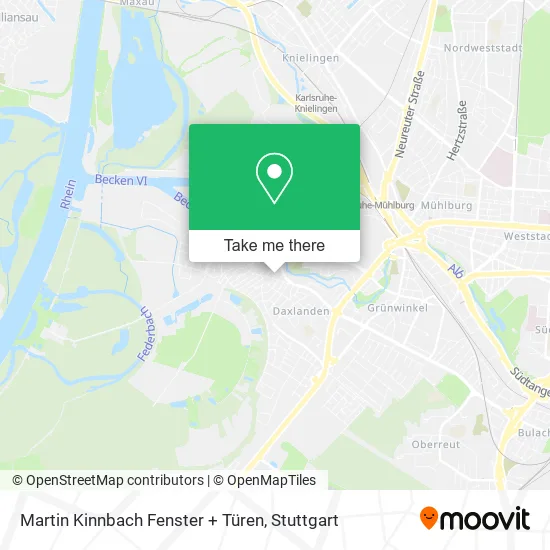 Карта Martin Kinnbach Fenster + Türen