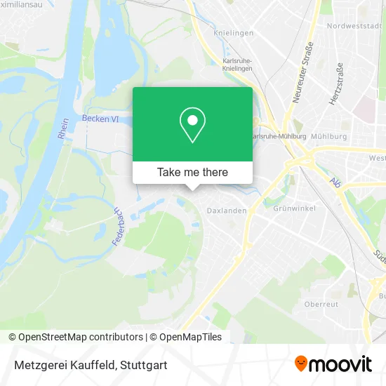 Карта Metzgerei Kauffeld