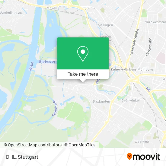 Карта DHL