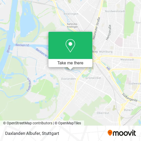 Карта Daxlanden Albufer