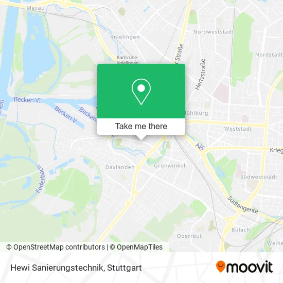 Карта Hewi Sanierungstechnik
