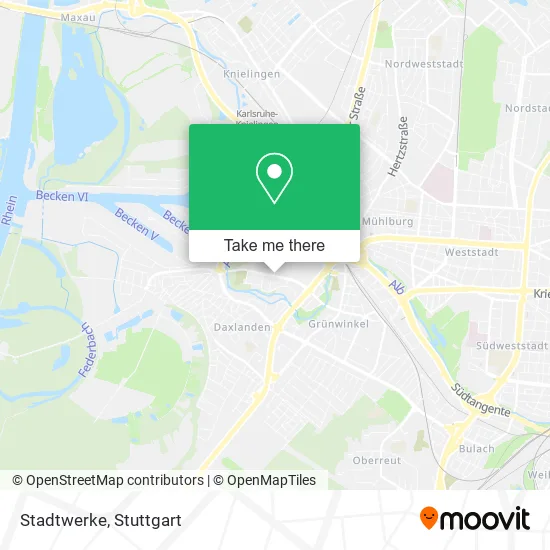 Карта Stadtwerke