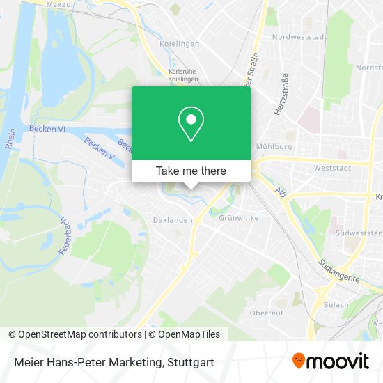 Карта Meier Hans-Peter Marketing