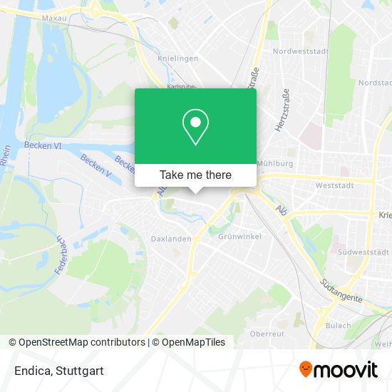 Карта Endica