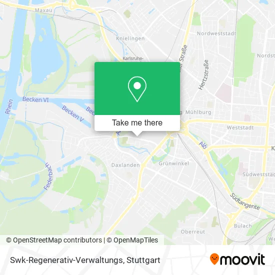 Карта Swk-Regenerativ-Verwaltungs