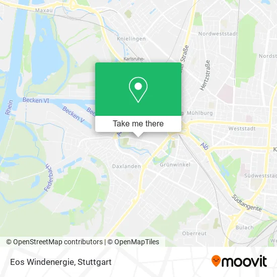 Карта Eos Windenergie
