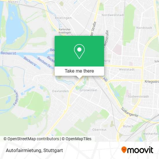 Autofairmietung map
