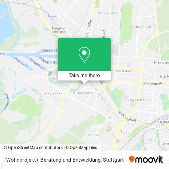 Wohnprojekt+ Beratung und Entwicklung map