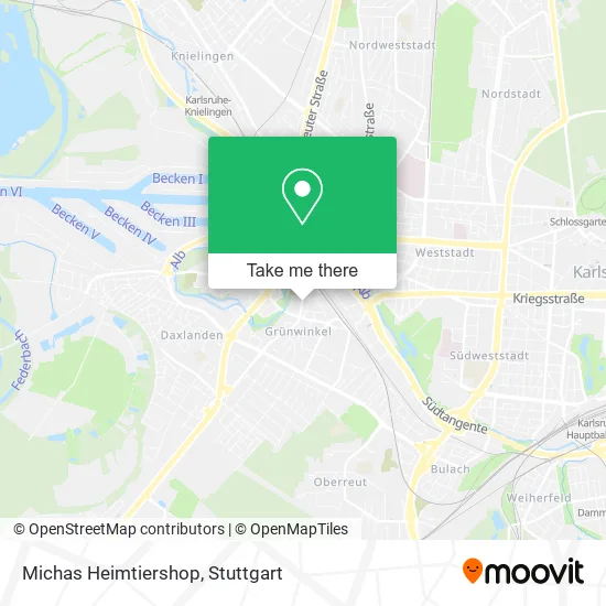 Карта Michas Heimtiershop