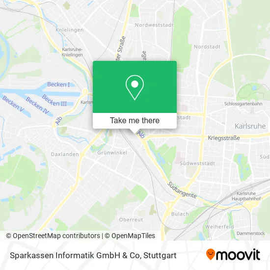 Карта Sparkassen Informatik GmbH & Co