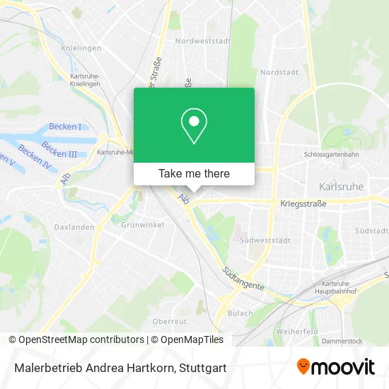 Карта Malerbetrieb Andrea Hartkorn