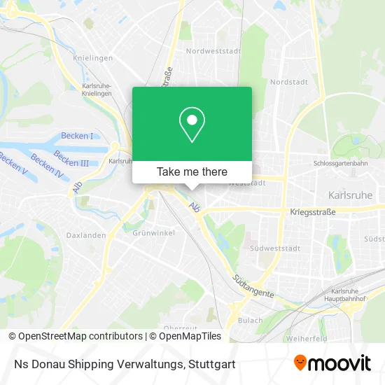 Карта Ns Donau Shipping Verwaltungs