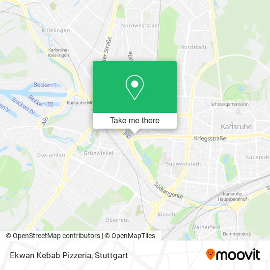 Карта Ekwan Kebab Pizzeria